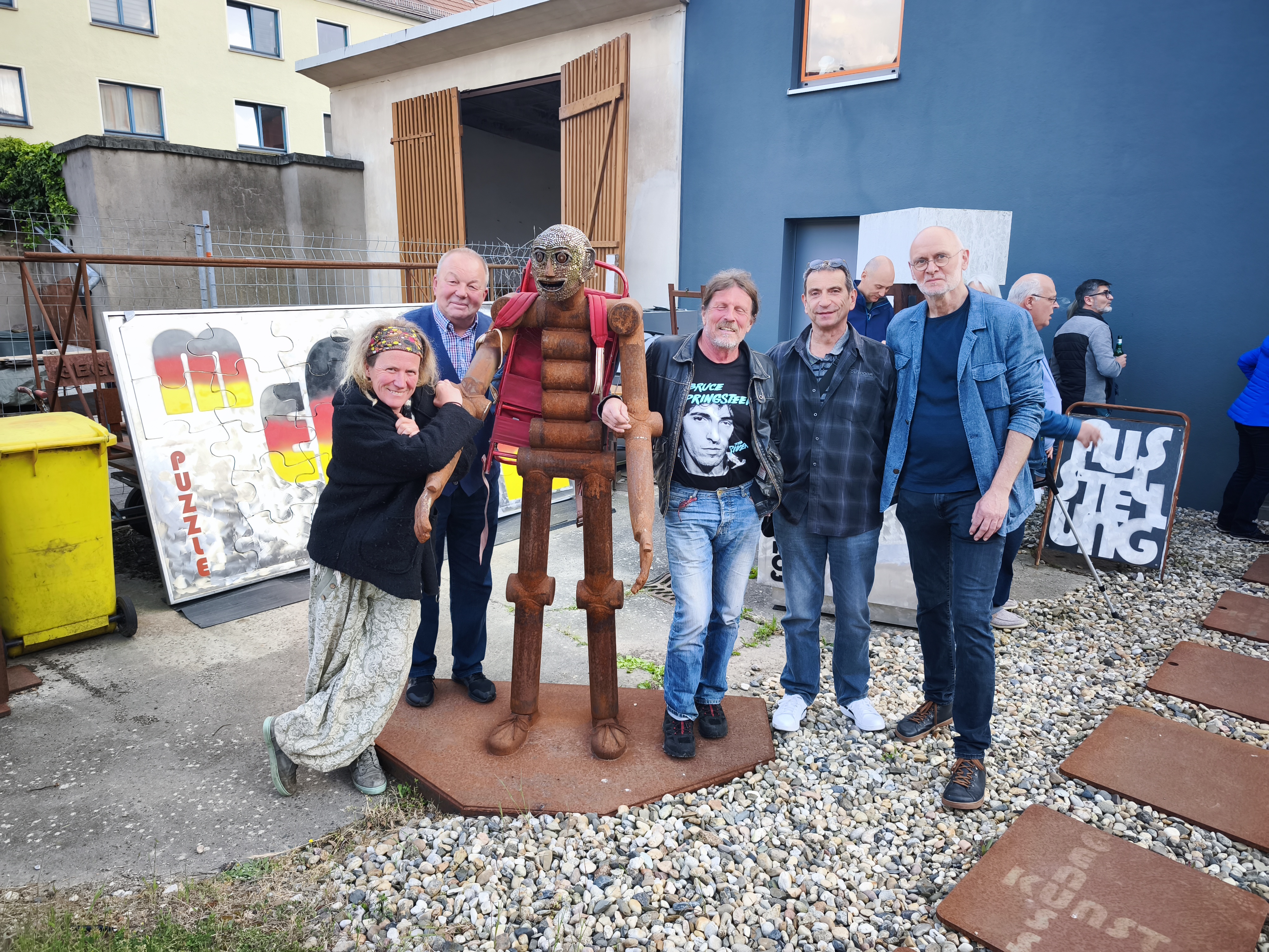Sabine, Rainer, Schrotti, Götz, Andreas und Frank Sabine, Rainer, Schrotti, Götz, Andreas und Frank
